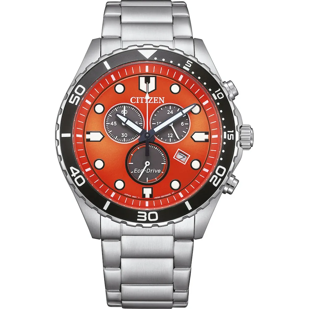 Citizen AT2560-84X นาฬิกาผู้ชาย Eco-Drive Chrono Men's Watch