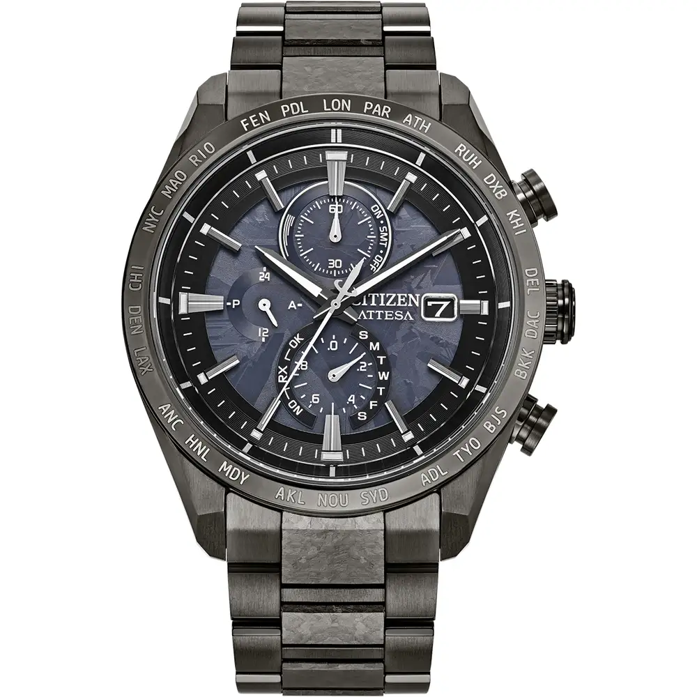 Citizen AT8287-62E นาฬิกาผู้ชาย ATTESA HAKUTO-R Radio Controlled Titanium Eco-Drive Men's Watch Limited 2900 Pcs