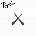 ยางหุ้มขาแว่นกันแดด RAYBAN RB3576N, BLAZE CLUBMASTER, RB3580N, BLAZE CAT EYE แท้ 100% (สีดำ)