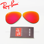 เลนส์ RAYBAN แท้ 100% RB3025 112/4D, AVIATOR, เลนส์สีปรอทส้ม Polarized