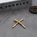 ยางขาแว่น OAKLEY OX8047,MILESTONE 2.0, OX8093, MILESTONE 3.0 สีน้ำตาล