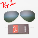 เลนส์ RAYBAN แท้ 100% RB3025 , AVIATOR, เลนส์สีเขียว-ปรอทเงินไล่สี Polarized
