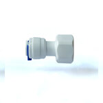 ข้อต่อตรง (1/2"x 3/8") 4หุน x 3หุน Plastic สวมเร็ว Speed Fit