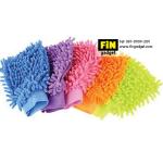 ถุงมือตัวหนอนนาโนไมโครไฟเบอร์ คละสี