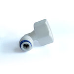 ข้อต่อตรง (1/4"x 1/2") 2หุน x 4หุน Plastic สวมเร็ว Speed Fit