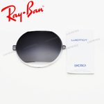 เลนส์ RAYBAN แท้ 100% อะไหล่เลนส์วงกลม เลนส์สีเทาไล่สี Polarized