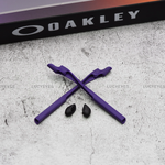 ชุดยางขาแว่น + แป้นจมูก OAKLEY OO9153, HALF JACKET 2.0 สีม่วง