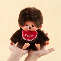 [PRE-ORDER] ตุ๊กตา ม่อนชิชิ ชาย ท่านั่ง Size M ม่อนชิชิคุง Monchhichi Boy Sitting H19 x W16 x D13 cm นำเข้าจากญี่ปุ่น 228553