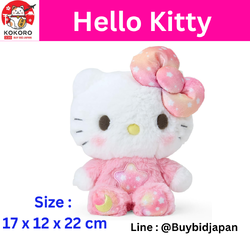 [PRE-ORDER] ตุ๊กตา คิตตี้ สีชมพู Hello Kitty Healing นำเข้าจากญี่ปุ่น サンリオ(SANRIO) 癒しぬいぐるみ ハローキティ 066605