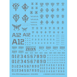 G-REWORK CUSTOM DECAL CHIPPING DECAL_ZEON_01_GRAY