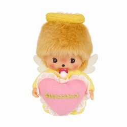 [PRE-ORDER] เบบี้ชิชิ แองเจิล บอย Love Happy Angel BEBICHHICHI Boy Size S Monchhichi ม่อนชิชิ ครบรอบ 50 ปี ラブハッピーエンジェル ベビチッチ S 男の子