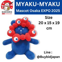 [PRE-ORDER] ตุ๊กตา แมสคอท CRAFTHOLIC SLOTH x MYAKU-MYAKU Official Mascot งาน Osaka Expo 2025 นำเข้าจากญี่ปุ่น