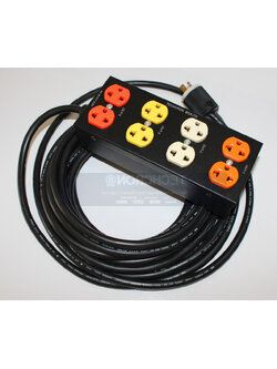 ปลั๊กไฟ 8รู สาย 3X2.5 15เมตร