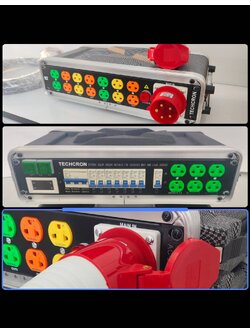 TECHCRON ชุดโหลด 3 เฟส 2U