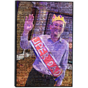 ของขวัญวันเกษียณอายุ mosaic 20x30 นิ้ว กรอบลอยด้าน