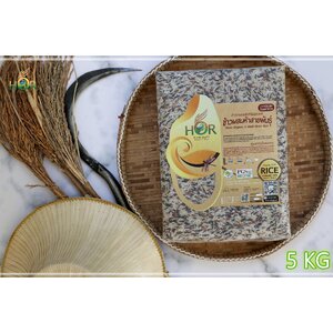 ข้าวอินทรีย์ผสมห้าสายพันธุ์ขนาดครอบครัว 5Kg ข้าวออร์แกนิคผสมห้าสายพันธุ์ขนาดครอบครัว 5Kg Surin Organic 5 Multi-Grain Rice 5 กก.