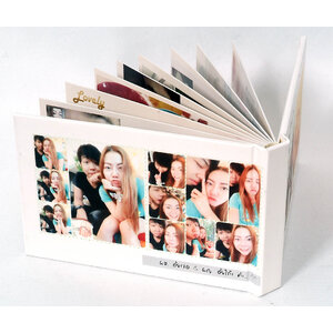 ของขวัญให้คนรัก PhotoBook ขนาด 4x6 นิ้ว แนวนอน 20หน้า ปกแข็งพิเศษ เคลือบร้อน