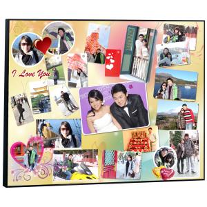 PhotoMix ขนาด 20x24 นิ้ว กรอบลอยด้าน