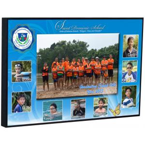 PhotoMix ขนาด 8x12 นิ้ว กรอบลอยด้าน