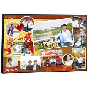 PhotoMix ขนาด 16x20 นิ้ว กรอบลอยด้าน