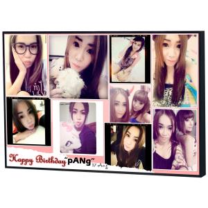 PhotoMix ขนาด 10x12 นิ้ว กรอบลอยด้าน