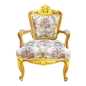 โซฟาหลุยส์ไม้สักทอง