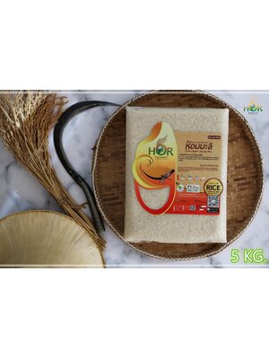 ข้าวหอมมะลิอินทรีย์ขนาดครอบครัว 5KG ข้าวหอมมะลิออร์แกนิคขนาดครอบครัว 5KG ข้าวหอมมะลิเพื่อสุขภาพขนาดครอบครัว 5KG Organic Jasmine Rice 5 กก.