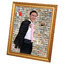 ของขวัญวันเกษียณ Mosaic Photo ขนาด 24x30 นิ้ว + กรอบไม้เส้น 2204ทองล้วนD เคลือบร้อน