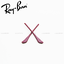 ยางหุ้มขาแว่นสายตา Rayban RX6377F, RX6378 แท้ 100% (สีแดง)