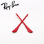 ยางหุ้มขาแว่นสายตา Rayban RX6436D, RX7140, RX7164 แท้ 100% (สีแดง)