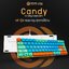 คีย์บอร์ดเกมมิ่ง Neolution E-Sport Candy Blue Orange Green (ENG/TH)