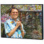ของขวัญวันเกษียณอายุ mosaic 24x30 นิ้ว กรอบลอยด้าน