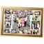 PhotoMix ขนาด 20x30 นิ้ว กรอบไม้ สีทอง เคลือบร้อน