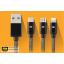 สายชาร์จ Earldom 3 in 1 iPhone+Micro USB+TYPE-C