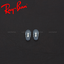 แป้นจมูก RAYBAN แท้ 100% แบบหนีบ (สีใส โลหะเงิน)