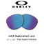 อะไหล่เลนส์ Oakley Latch OO9349 - สี Prizm Sapphire Polarized