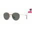 RayBan RB3647N 001 ROUND DOUBLE BRIDGE