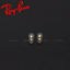 แป้นจมูก RAYBAN แท้ 100% แบบเสียบ (สีใส โลหะทอง)