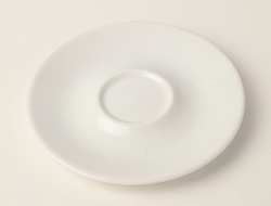 Espresso Cup Saucer,Demitasse Cup Saucer,จานรองแก้วกาแฟเอสเพรสโซ่,จานรองถ้วยกาแฟเล็ก ขนาด 11 cm.เซรามิคพอร์ซเลน Ceramics Porcelain รุ่น P0297 ทีอาร์พี.เทเบิ้ลแวร์ไทย