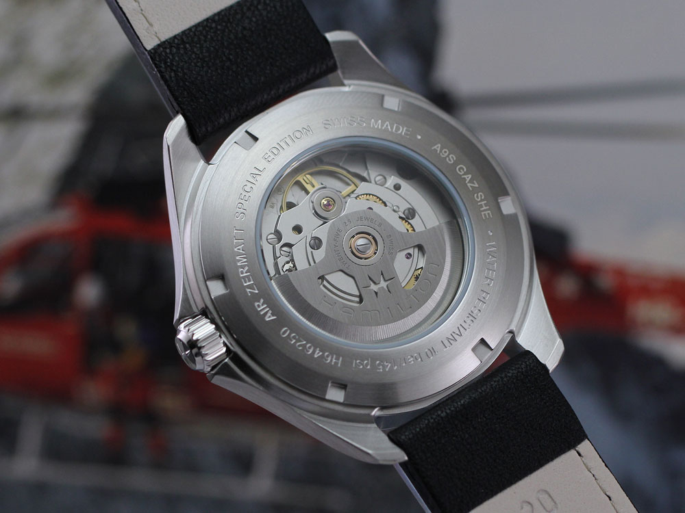 Hamilton H64625731 นาฬิกาผู้ชาย KHAKI AVIATION PILOT DAY-DATE - AIR ZERMATT AUTO Men's Watch