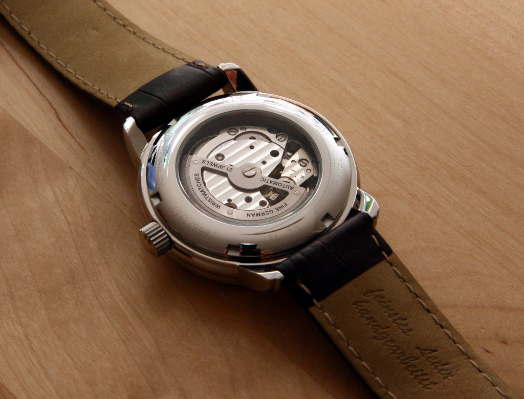 Zeppelin 7656-2 นาฬิกาผู้ชาย Zeppelin Model 7656-2, Series LZ127 Graf Automatic Men's Watch Made In Germany