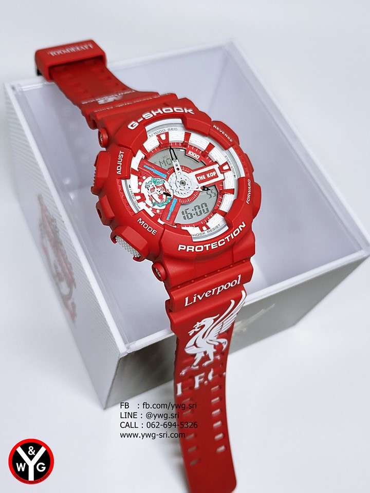 G-SHOCK CUSTOM Liverpool (GA-110) Set1