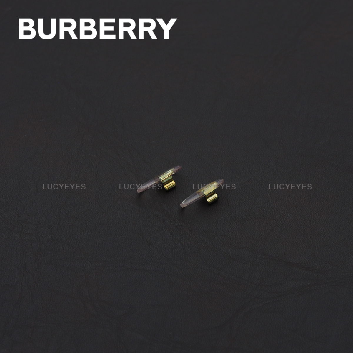 แป้นจมูก Burberry แท้ 100% แบบกด (สีใส อะไหล่ทอง)