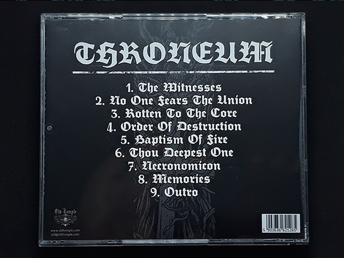 THRONEUM 'Deathmass Of The Gravedancer' CD