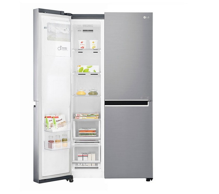 LG ตู้เย็น SIDE BY SIDE รุ่น GC-L247SLLV ขนาด 21.7 คิว INVERTER Linear Compressor พร้อม Smart WI-FI control L247SLLV SBS (ชลบุรี ส่งฟรี)