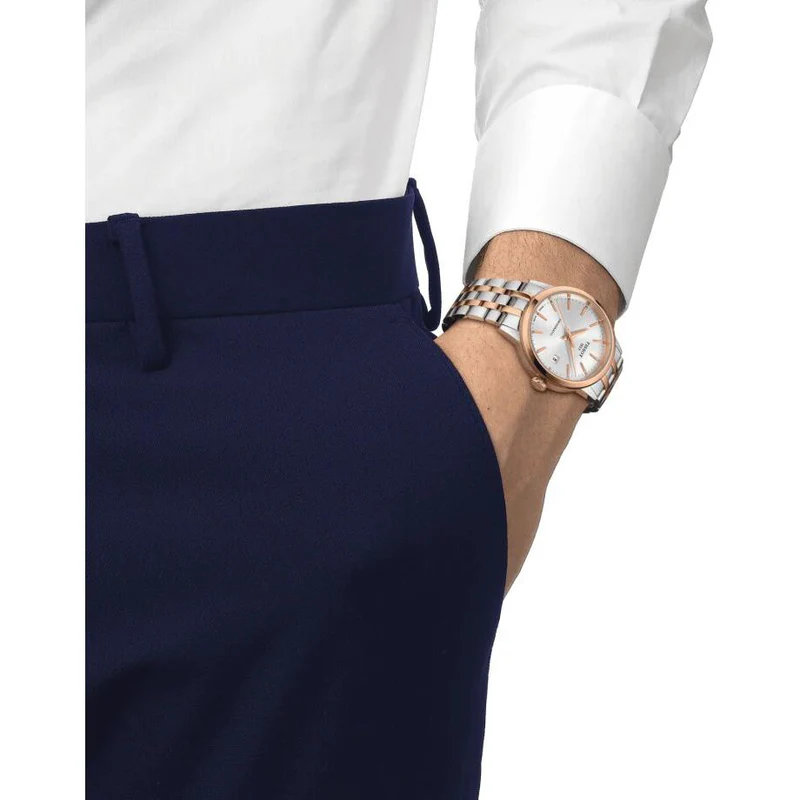 Tissot T129.407.22.031.00 นาฬิกาผู้ชาย Classic Swissmatic Automatic Men's Watch