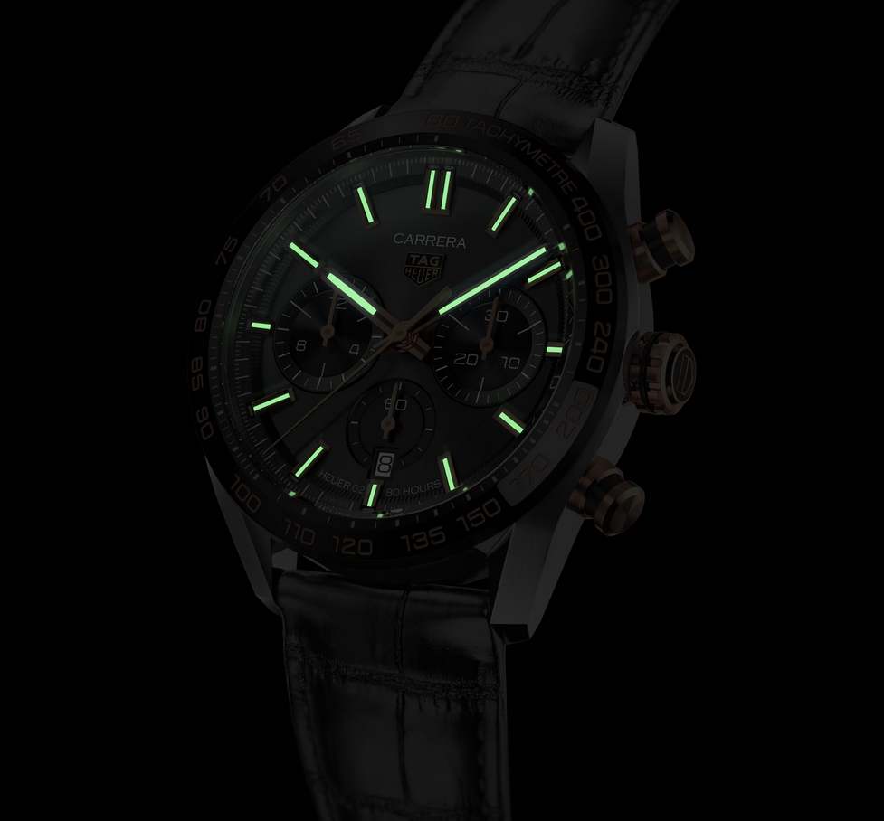 Tag Heuer CBN2A5A.FC6481 นาฬิกาผู้ชาย Carrera Automatic Chronograph 44m Men's Watch