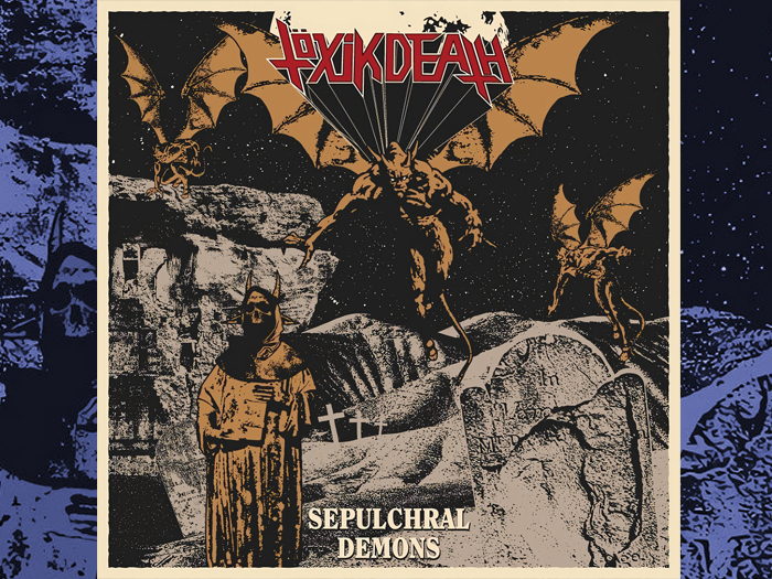 TOXIK DEATH'Sepulchral Demons' Slipcase CD