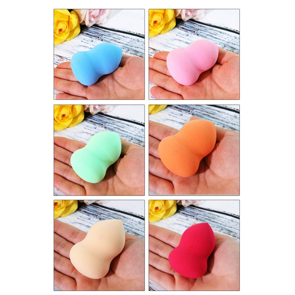 ฟองน้ำแต่งหน้า พัฟแต่งหน้า พัฟเครื่องสำอาง ฟองน้ำไข่แต่งหน้า ฟองน้ำเกลี่ยรองพื้น