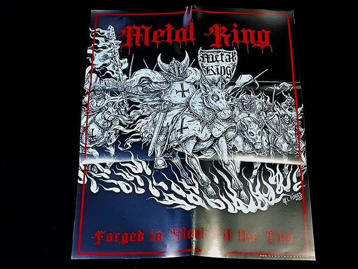 METAL KING 'Forged in Steel Till the End' CD